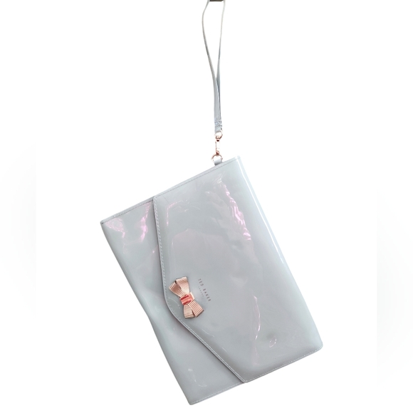 Ted Baker Envelope Pouch With Wristlet - Picture 2 of 6